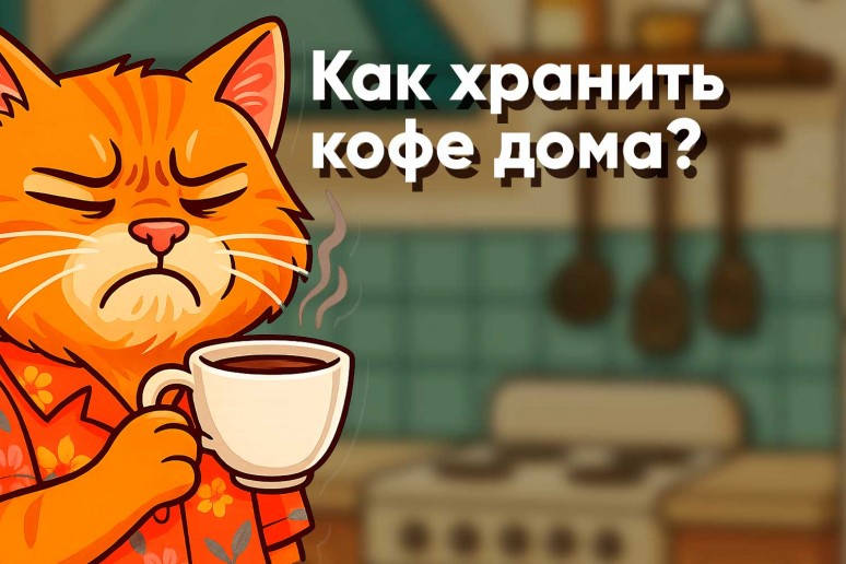 Как хранить кофе дома — полный гид