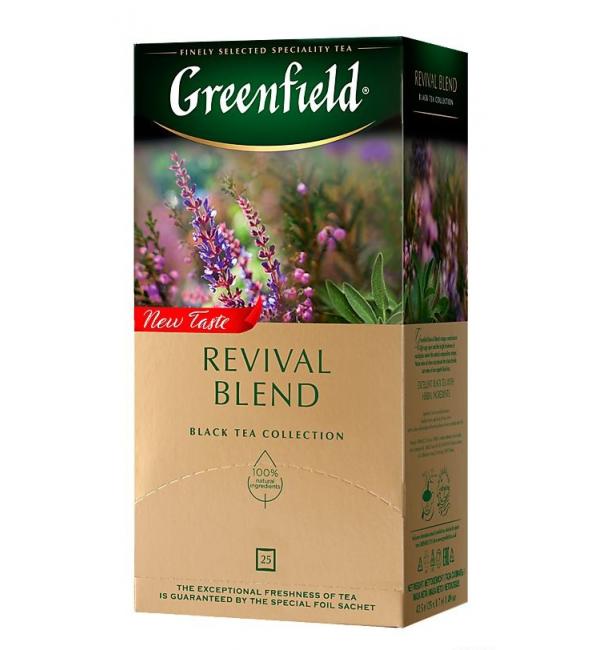Чай черный Greenfield Revival Blend 42,5г (25 пак.)