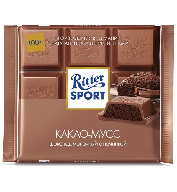 Шоколад Ritter Sport Какао-Мусс 100г