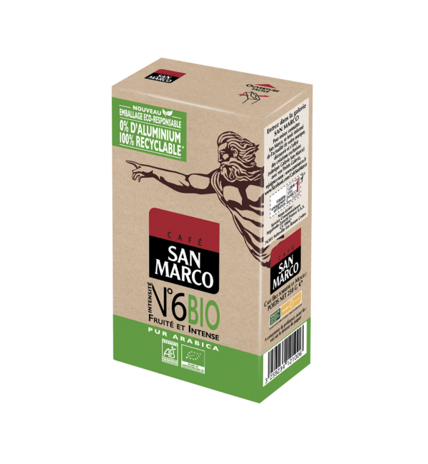 Кофе молотый San Marco BIO Pur Arabica 250г