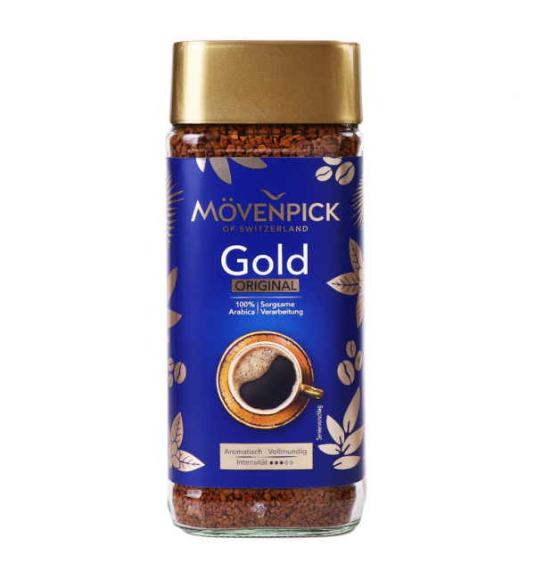 Кофе растворимый Movenpick Gold Original 200г
