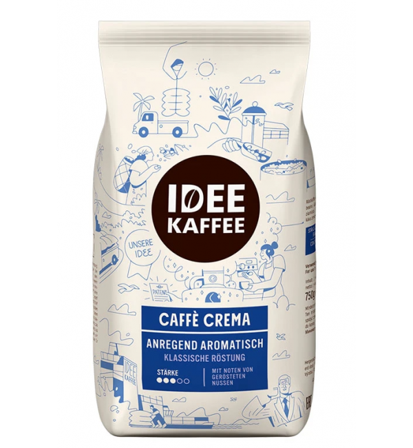 Кофе зерновой Idee Kaffee Crema 750г