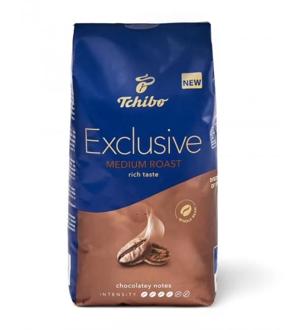 Кофе зерновой Tchibo Exclusive Medium Roast 1кг