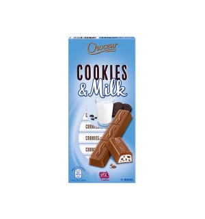 Шоколад Choceur Cookies Milk 200г