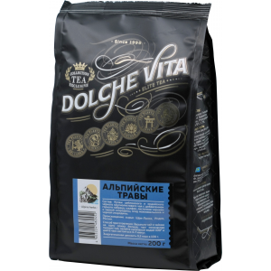 Чай черный Dolche Vita Альпийские травы 200г
