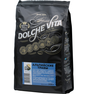 Чай черный Dolche Vita Альпийские травы 200г