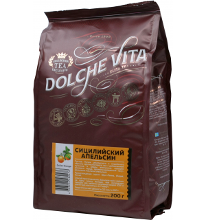 Чай черный Dolche Vita Сицилийский Апельсин 200г