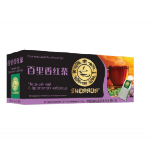 Чай черный Shennun Чабрец 45г (25 пак.)