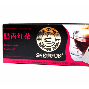 Чай черный Shennun Молочный Красный 45г (25 пак.)