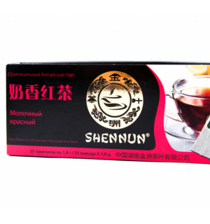 Чай черный Shennun Молочный Красный 45г (25 пак.)