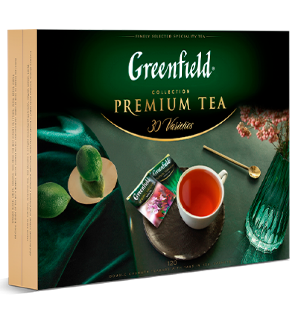 Чайный набор Greenfield Collection 211,2г (120 пак.)