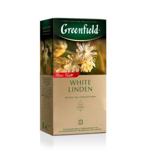 Чай черный и зеленый Greenfield White Linden 37,5г (25 пак.)