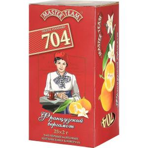 Чай черный Мастер Тим Стандарт 704 Французский Бергамот 50г (25 пак.)