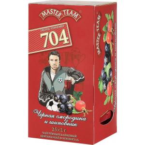 Чай черный Мастер Тим Стандарт 704 Черная смородина и шиповник 50г (25 пак.)