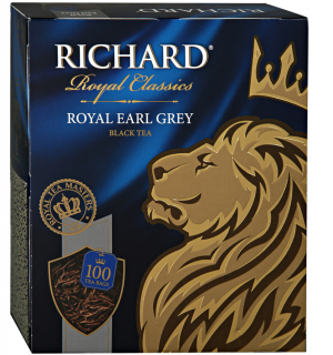 Чай черный Richard Royal Earl Grey 200г (100пак.)
