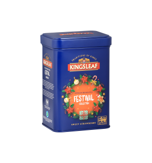 Чай черный Kingsleaf Праздничная коллекция Сладкая клубника 50г