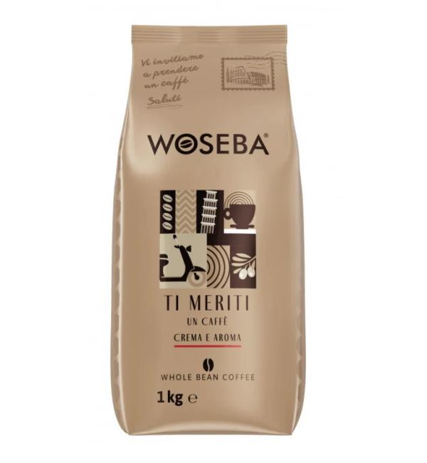 Кофе зерновой WOSEBA Ti Meriti Un Caffe Crema E Aroma 1кг