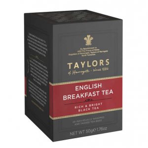 Чай черный Taylors of Harrogate Английский завтрак 50г (25 пак.)