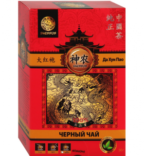 Чай черный Shennun Да Хун Пао Красный Халат 50г