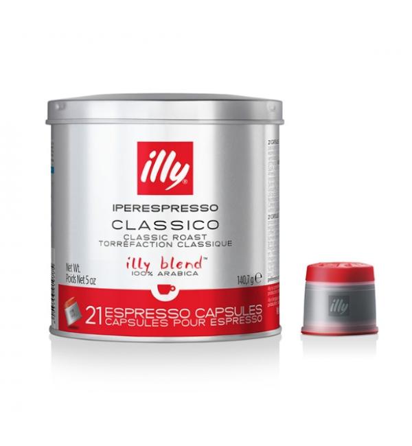 Кофе в капсулах Illy Арабика Classico 140,7г