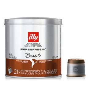 Кофе в капсулах Illy Арабика Бразилия 140,7г
