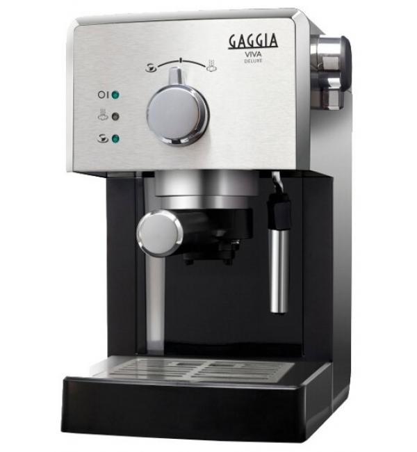 Кофеварка рожковая GAGGIA VIVA DELUXE AL BLK 230 WE 8435/11