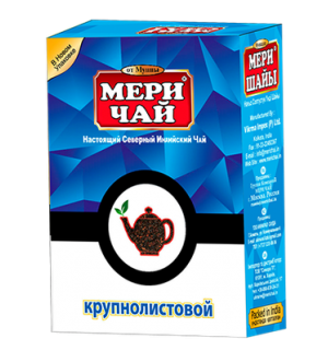 Чай черный Мери Чай Крупнолистовой 500г + ложка