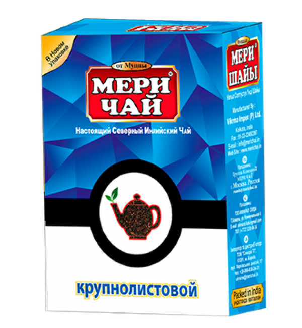 Чай черный Мери Чай Среднелистовой 100г + ложка