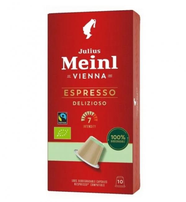Кофе в капсулах Julius Meinl Inspresso Biodegradable Espresso Delizioso Bio 56г