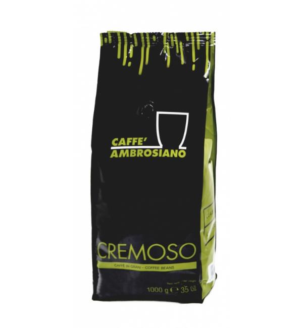 Кофе зерновой ТМ Ambrosiano Factory Cremoso 1кг