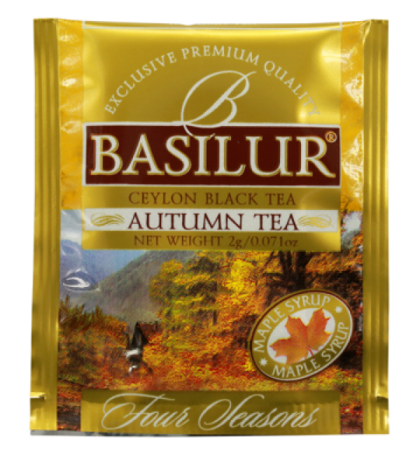 Чай черный Basilur Four Seasons Autumn 210г (100 пак.)