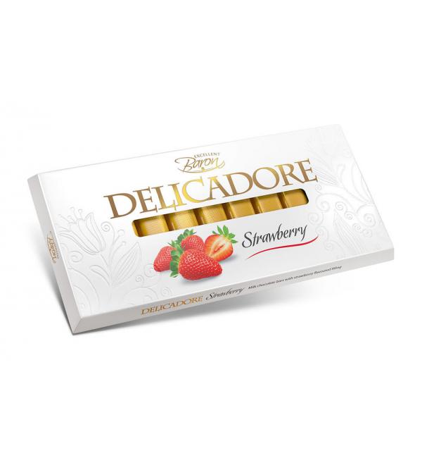 Шоколад Baron Delicadore Strawberry 200г