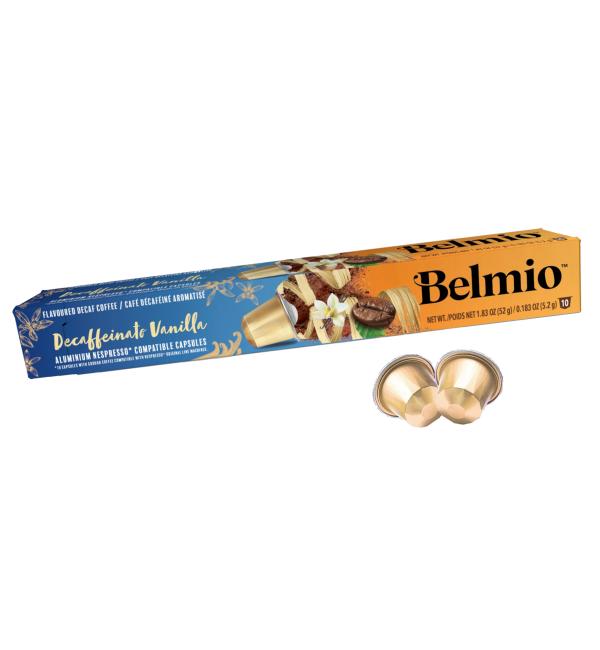 Кофе в капсулах Belmio Decaffeinato Vanilla (Nespresso) 52г
