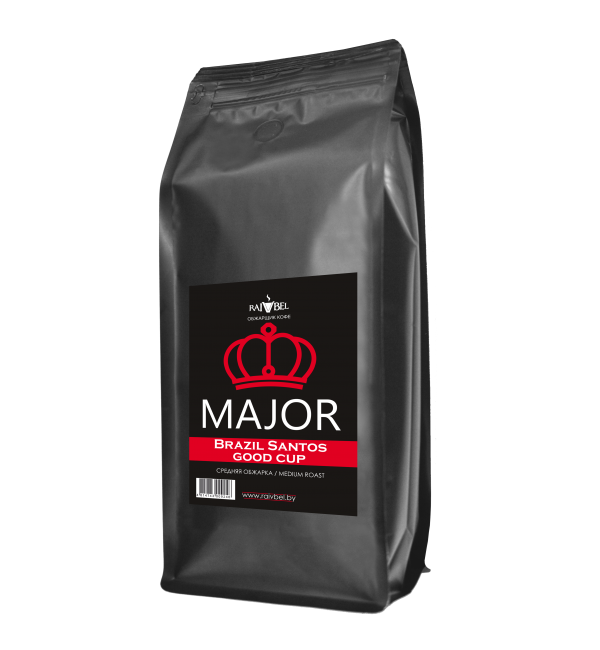 Кофе зерновой Major Brazil Santos Good Cup 500г