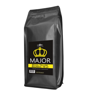Кофе зерновой Major Brazil Yellow Bourbon NY 2/3 16 Up 1кг