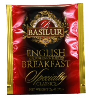 Чай черный Basilur Spesiality classic English Breakfast 210г (100 пак.)