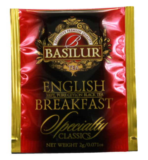 Чай черный Basilur Spesiality classic English Breakfast 210г (100 пак.)