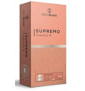 Кофе в капсулах Carraro Brew Black Supremo (Nespresso) 52г