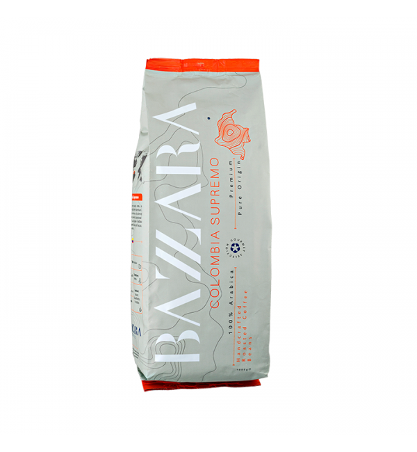 Кофе зерновой Bazzara Colombia 1кг