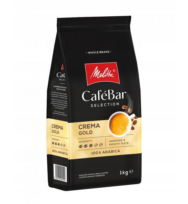 Кофе зерновой Melitta Cafe Bar Crema Gold 1кг