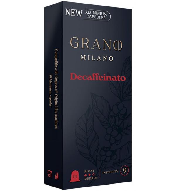 Кофе в капсулах Grano Milano Decaff (Nespresso) 55г
