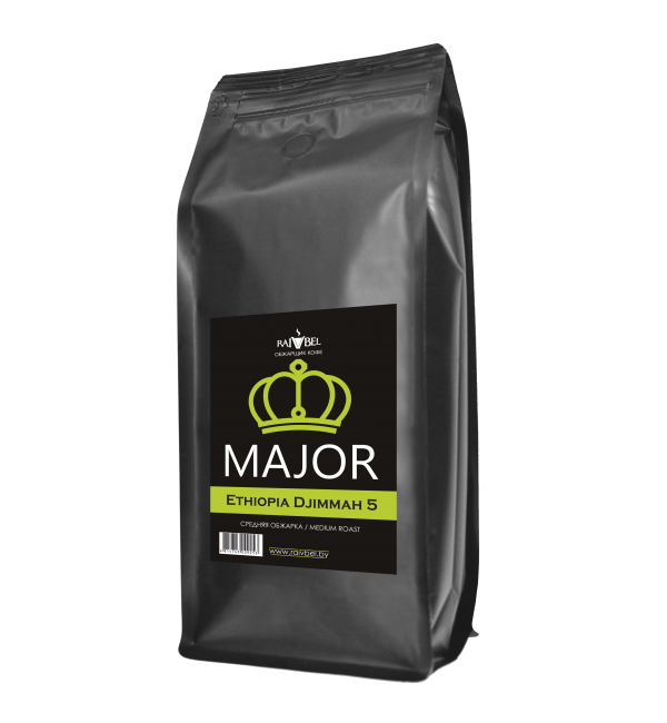 Кофе зерновой Major Ethiopia Djimmah 500г