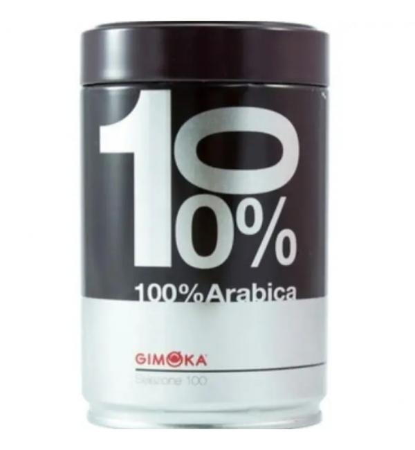 Кофе молотый Gimoka 100% Arabica (Железная банка) 250г