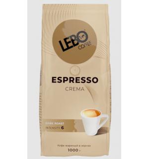 Кофе зерновой Lebo Espresso Crema 1кг