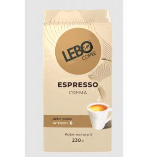 Кофе молотый Lebo Espresso Crema 230г