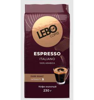 Кофе молотый Lebo Espresso Italiano 230г