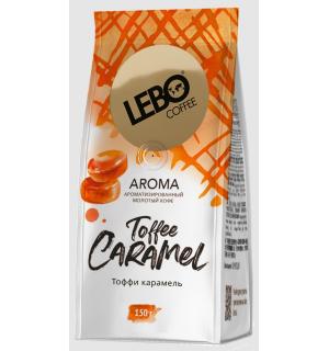 Кофе молотый Lebo Toffee Caramel 150г
