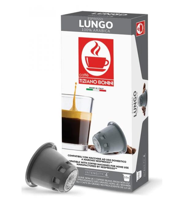 Кофе в капсулах Bonini Lungo 100% Arabica