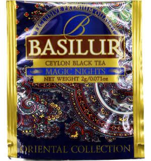 Чай черный Basilur Magic Nights 210г (100 пак.)