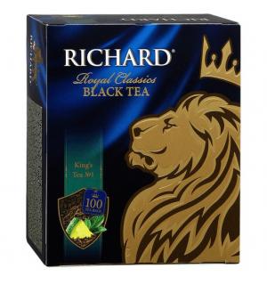 Чай черный Richard King's Tea №1 200г (100 пак.)